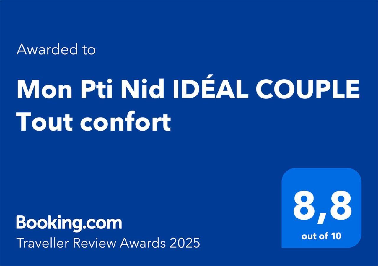 Mon Pti Nid Ideal Couple Tout Confort 생트안느 외부 사진